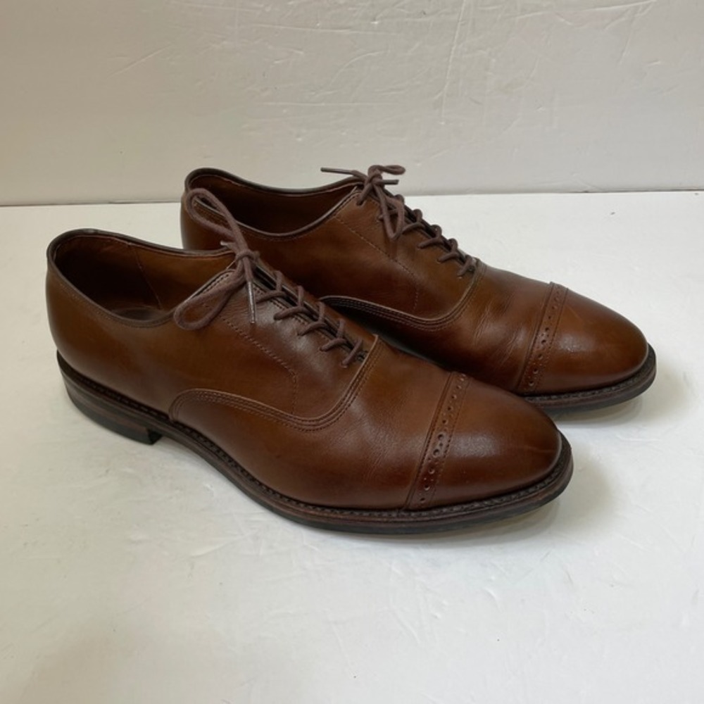 ALLEN EDMONDS FIFTH AVENUE OXFORDS IN COFFEE BROWN
LEATHER